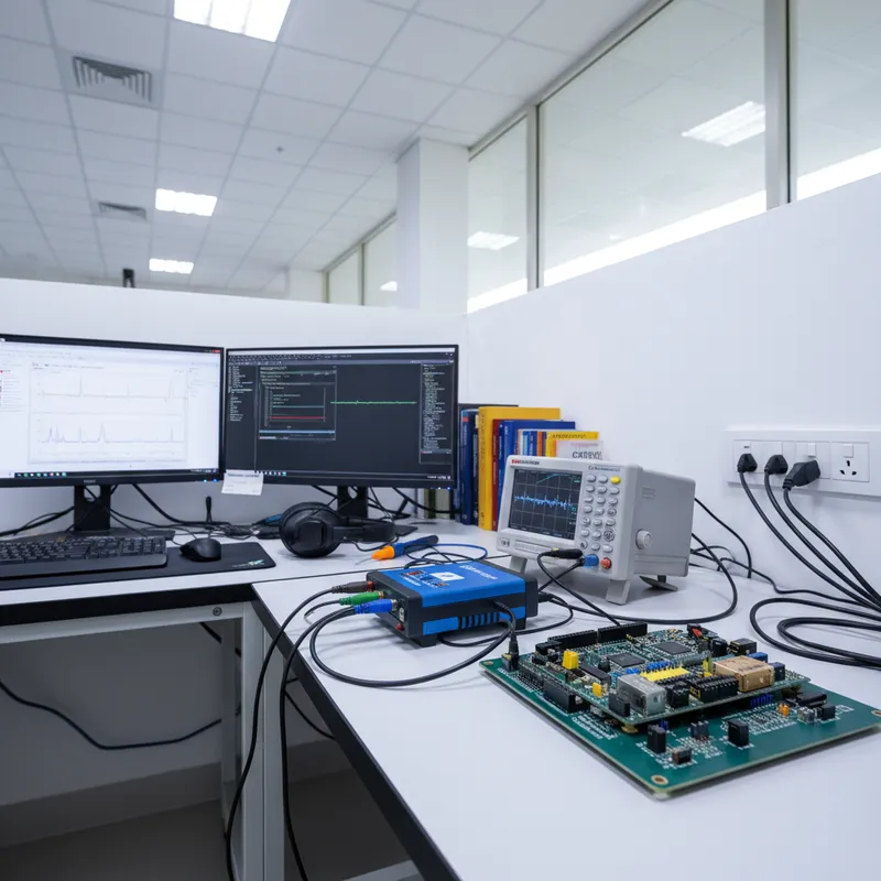 Battery life measurement and validation setup with Joulescope JS220
