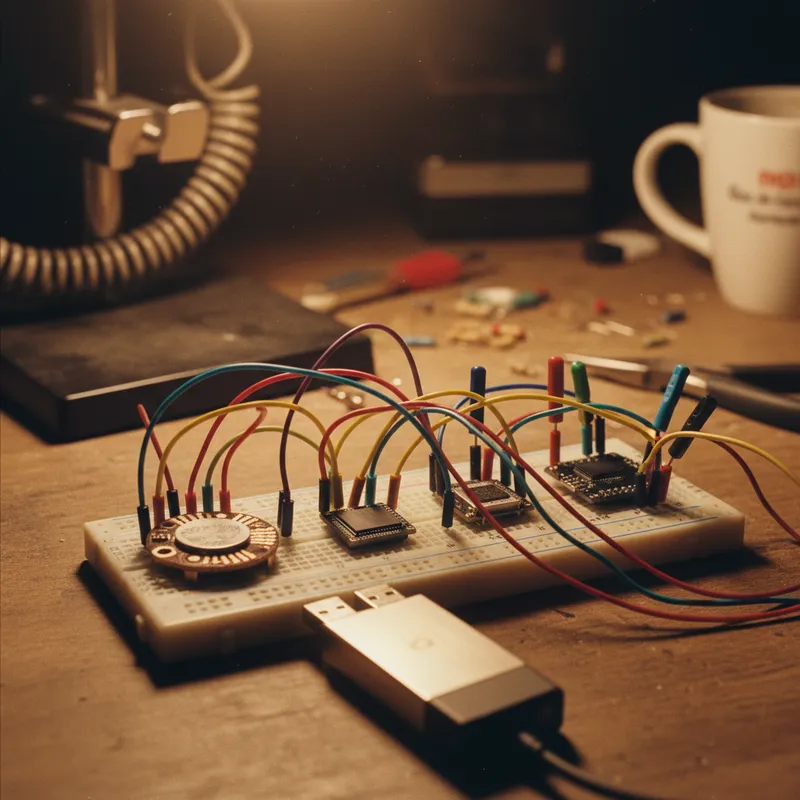 Binho Pulsar, SPI, I2C, UART, CAN-FD, RS-485, and 1-Wire in a Thumb-Drive USB Adapter, featured image