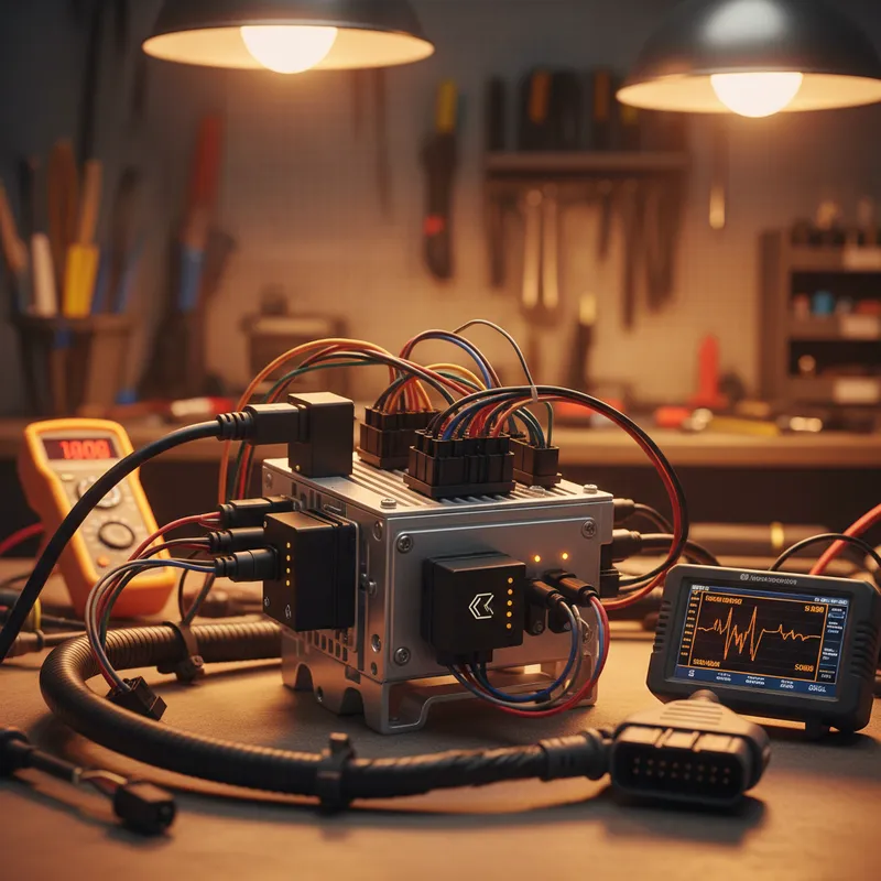 CAN bus data logging setup for automotive development and testing