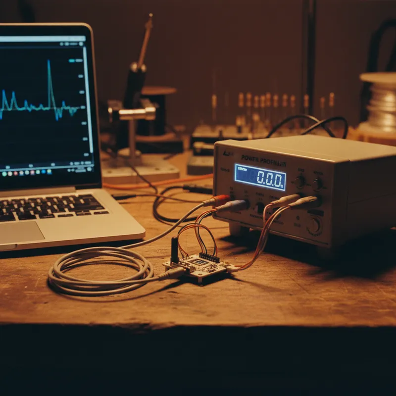 Coin cell battery discharge profiling for IoT devices with Joulescope JS220