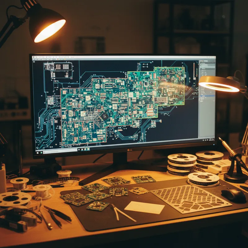 PCB manufacturing yield improvement chart comparing traditional and simulation-driven approaches
