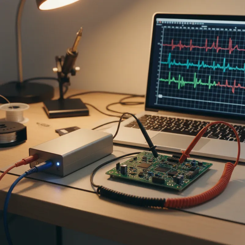 Joulescope Python API automated power measurement setup for embedded firmware testing
