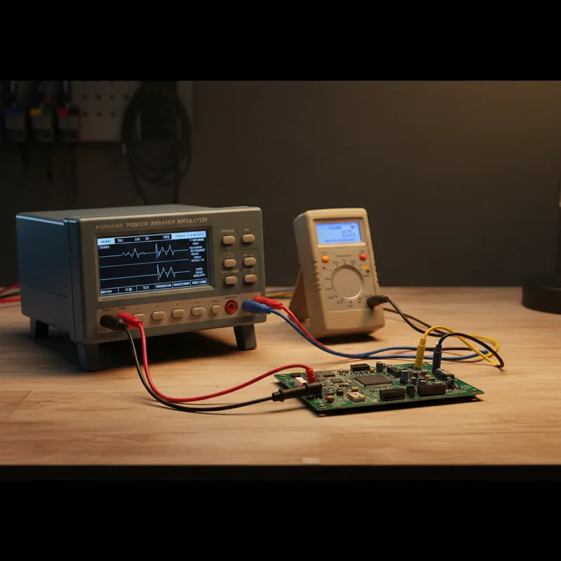 Joulescope JS220 compared to digital multimeter for IoT power measurement India