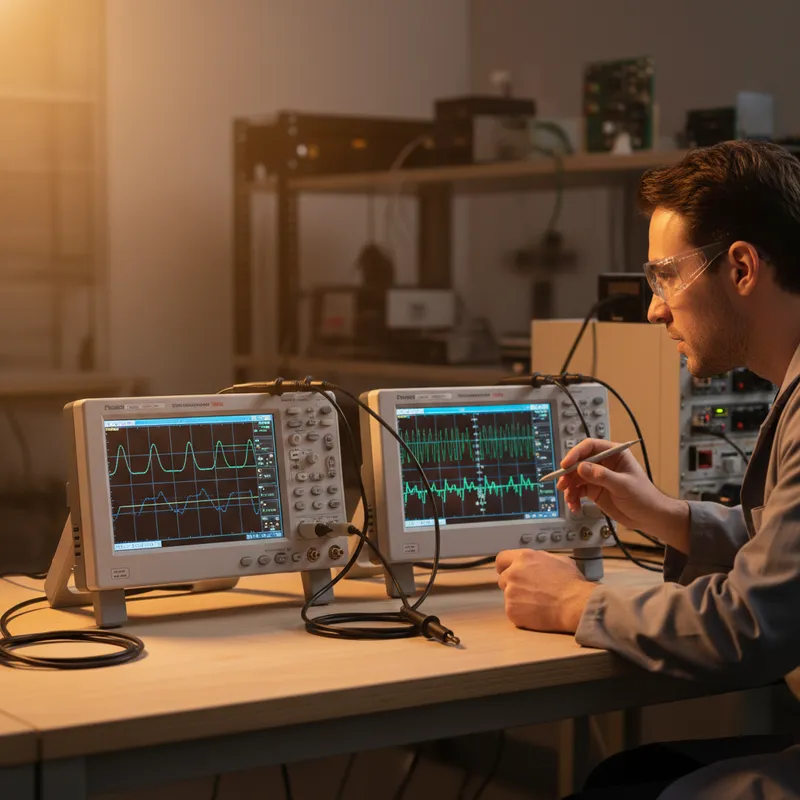 Joulescope JS220 compared to bench power analyzer for embedded systems power measurement