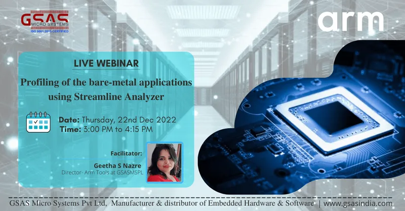 Profiling of the bare-metal applications using Streamline Analyzer, featured image