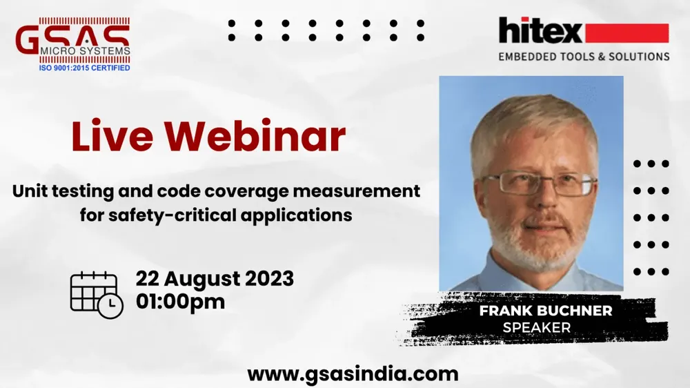 Live Webinar | Unit Testing and Coverage Measurement for Safety - Critical Applications