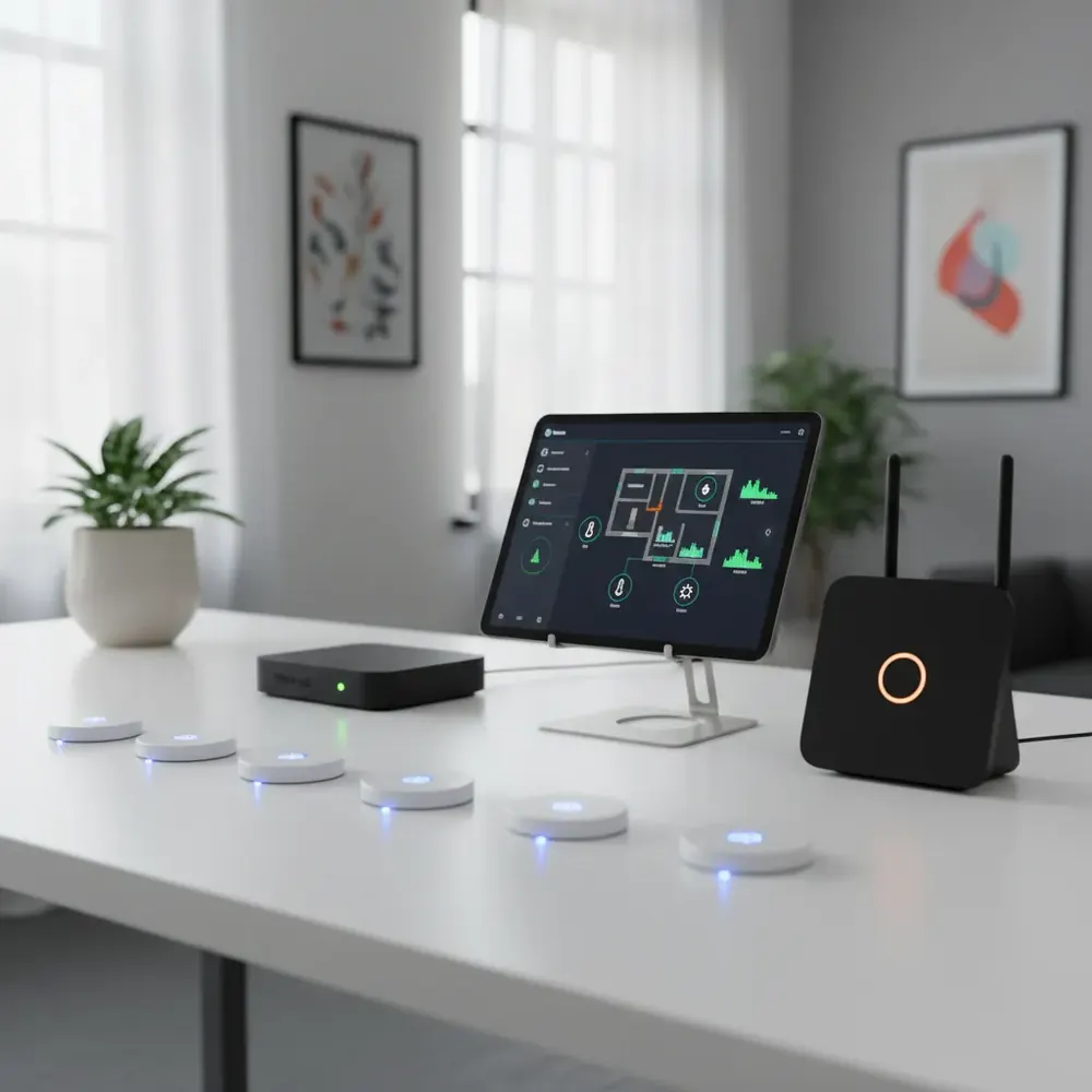 Smart building automation demo with Thread and Matter devices