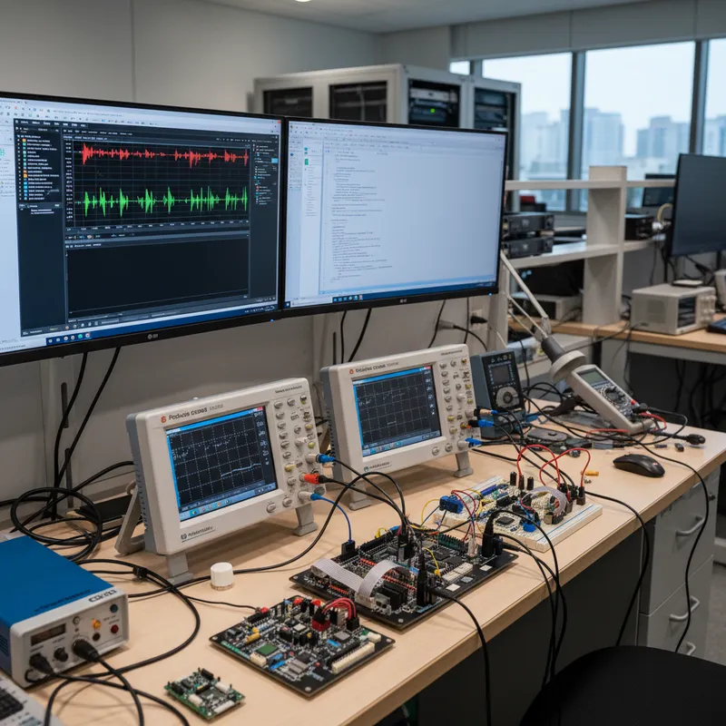 PicoScope 6000E USB 3.0 oscilloscope compared with Rohde and Schwarz RTB2000 and RTM3000 benchtop oscilloscopes for Indian defence and telecom R&D labs
