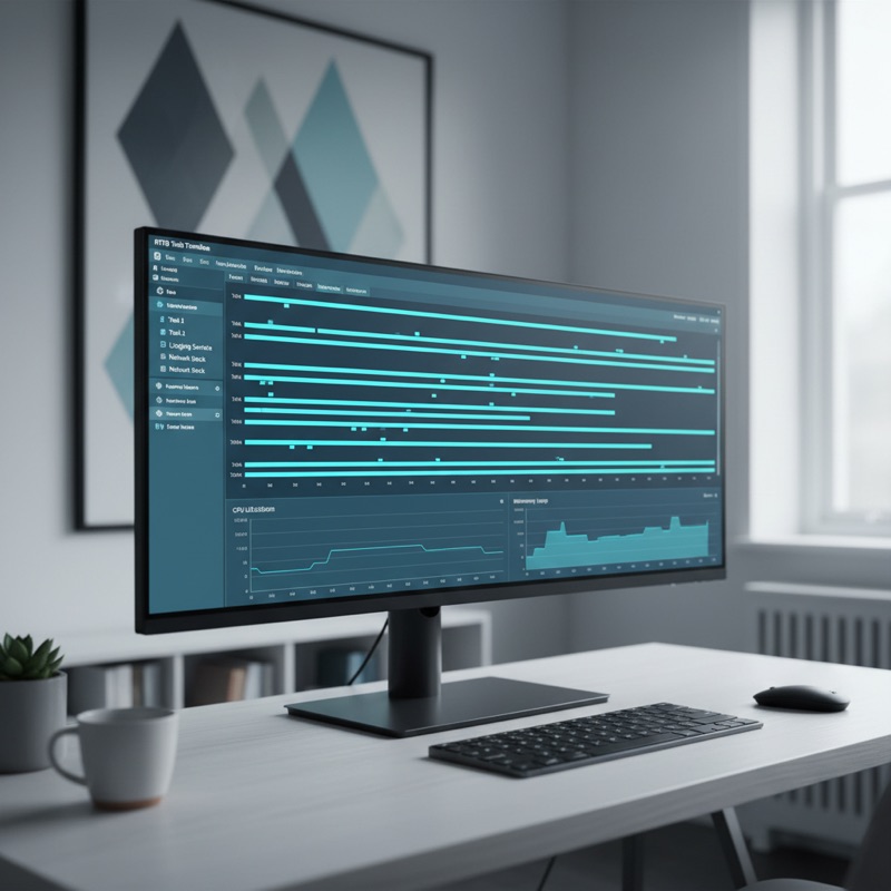 SEGGER SystemView RTOS task profiling timeline visualization
