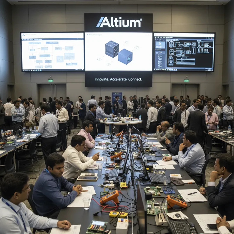 Altium Designer 14 product overview event hosted by GSAS Microsystems in February 2014, with FPGA and Rigid-Flex hands-on demonstrations
