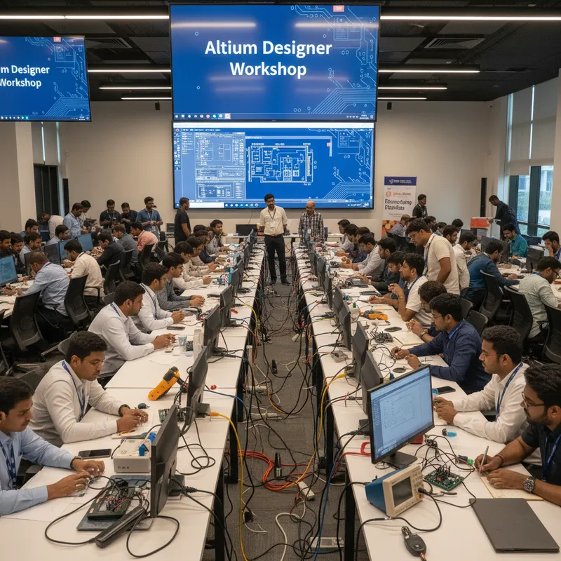 Altium Designer Workshop at PES University, featured image