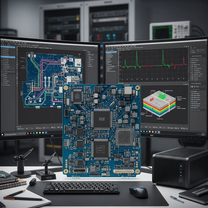 Altium Designer hidden-features showcase, serpentine length matching, contour selection, and embedded board arrays in the PCB editor