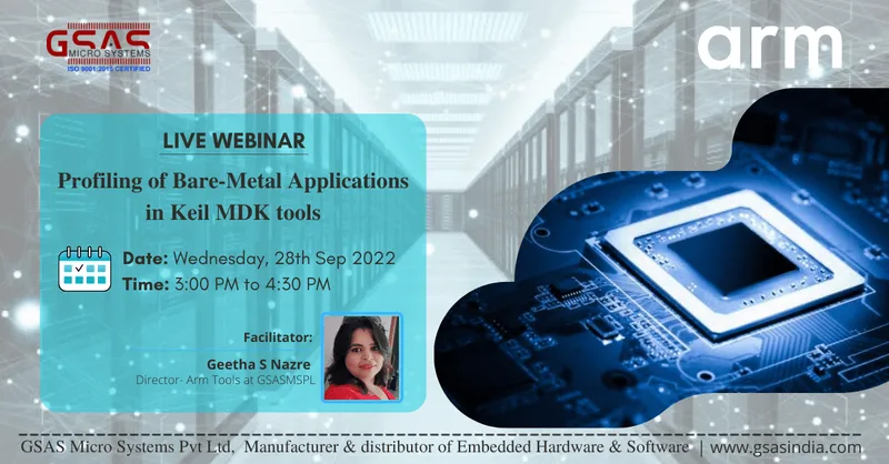 Profiling of Bare-Metal Applications in Keil MDK Tools, featured image