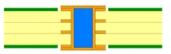 Filled and capped via, IPC-4761 type used in advanced HDI manufacturing flows for Indian Valor NPI customers