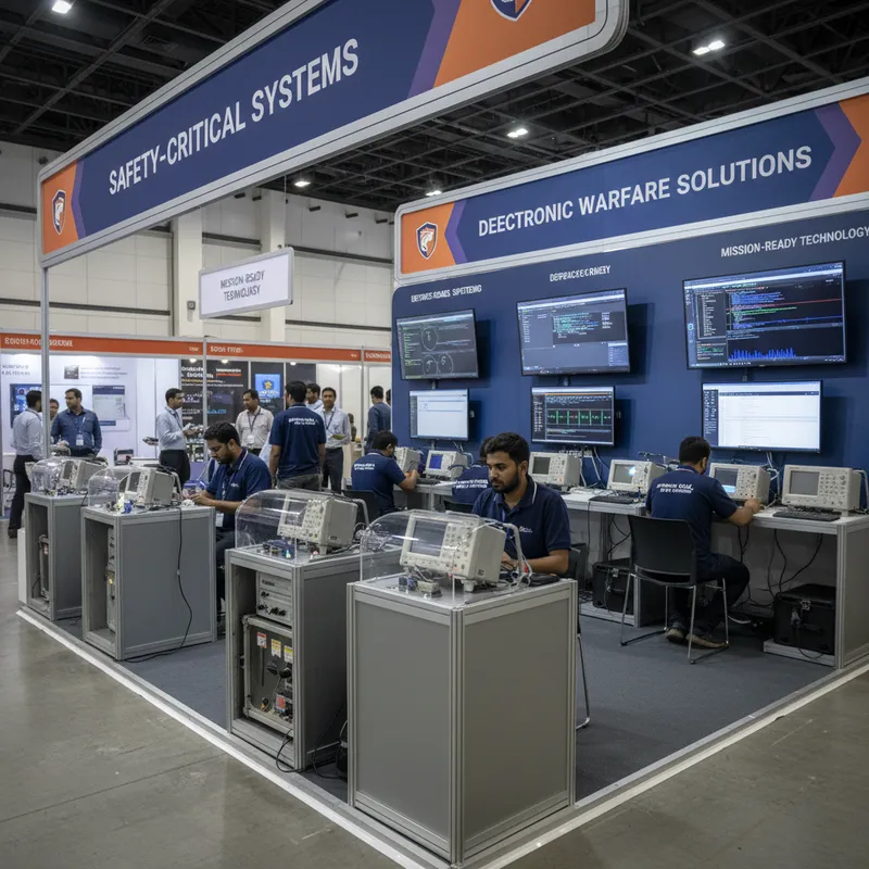 DEF-TECH Bharat Bengaluru 2026 at KTPO Whitefield, where GSAS Micro Systems exhibited at Hall 2, Booth D27