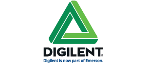 Digilent (Part of the NI product Family), also now part of Emerson. logo