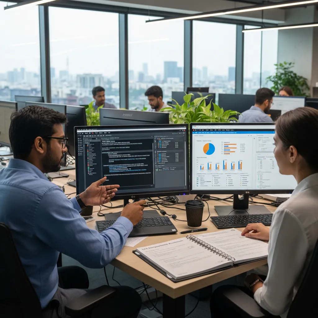 Indian engineering manager and licensing administrator at a Bengaluru product office configuring User-Based Licensing for a multi-team firmware programme, showing armlm activate command output and a UBL admin dashboard with seat usage