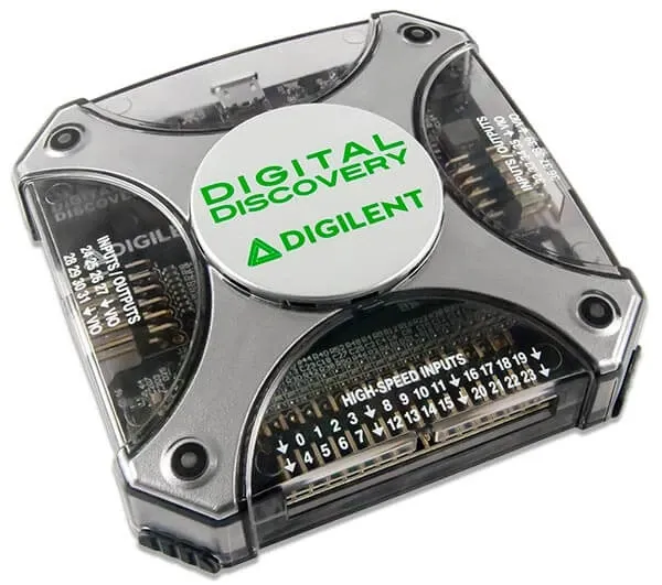 Digilent Digital Discovery 24-channel USB logic analyzer for India FPGA and high-speed digital debug