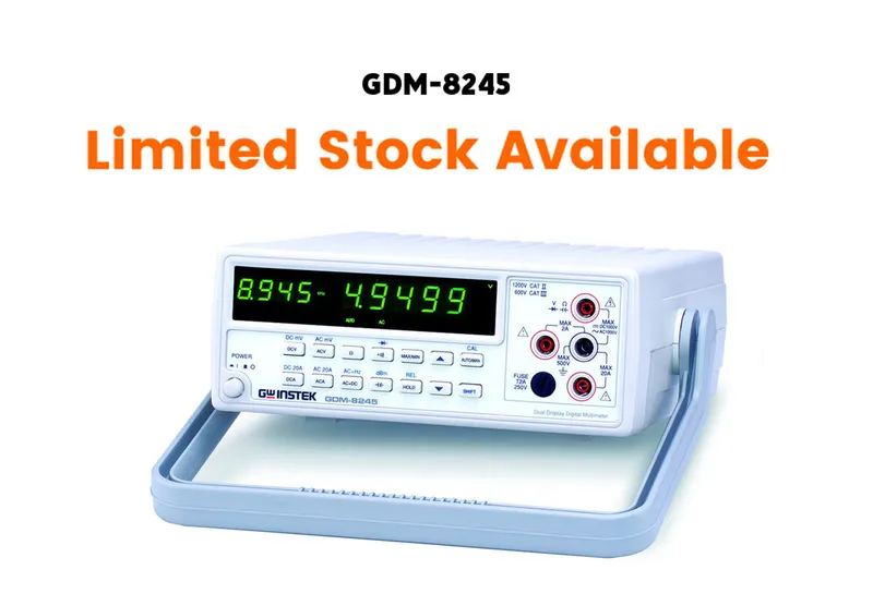 GW Instek GDM-8245 Dual Display Digital Multimeter