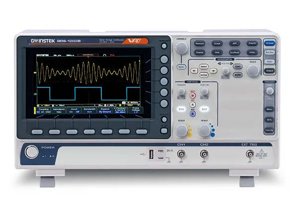 GW Instek GDS-1202B/1102B Digital Storage Oscilloscope