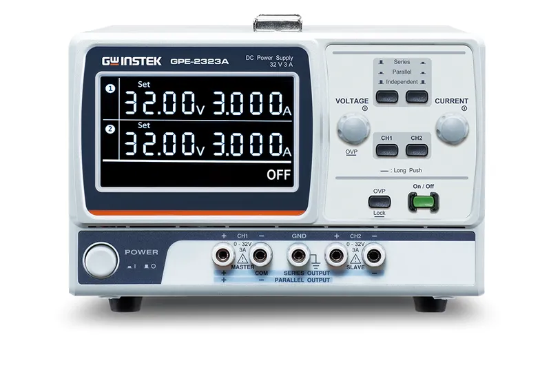 GW Instek GPE-X323A Series Multi-Output Linear DC Power Supply
