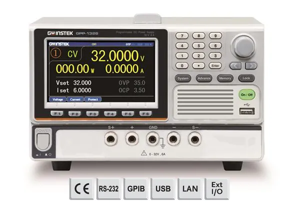 GW Instek GPP-X323 Series Multi-Output Programmable DC Power Supply