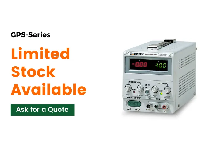 GW Instek GPS-2303 Series Multiple Output Linear DC Power Supply