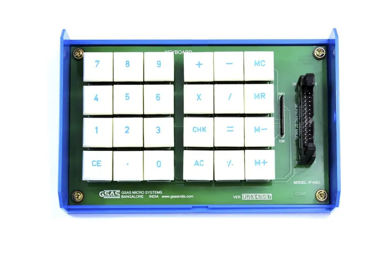 GSAS Calculator Type Keyboard Interface