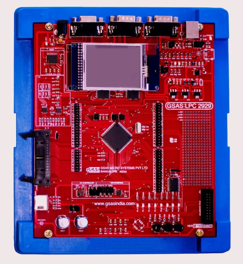 GSAS LPC 2929 ARM9 Development Board