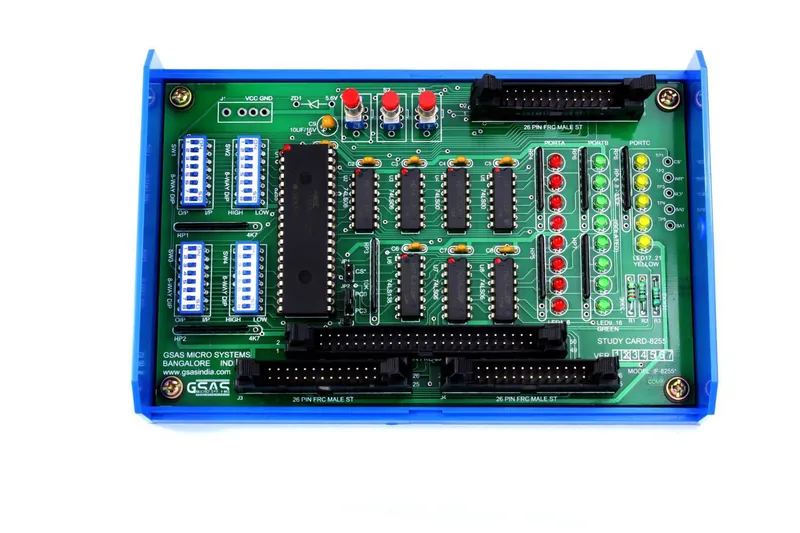 GSAS Peripheral IC Study Cards (8251/8253, 8255, 8259, 8279)