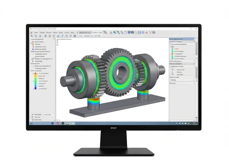 Adams Machinery, gear, belt, chain, and bearing simulation