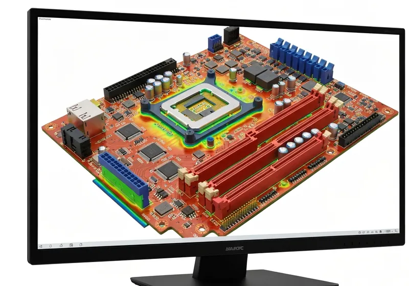 Cradle scSTREAM, structured Cartesian mesh for electronics cooling