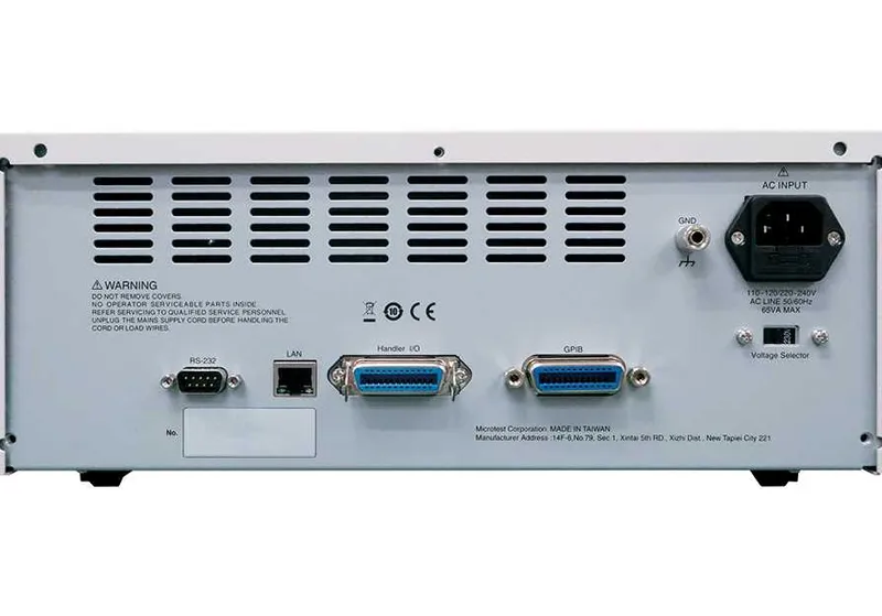 Microtest 6360 series LCR meter, benchtop component measurement