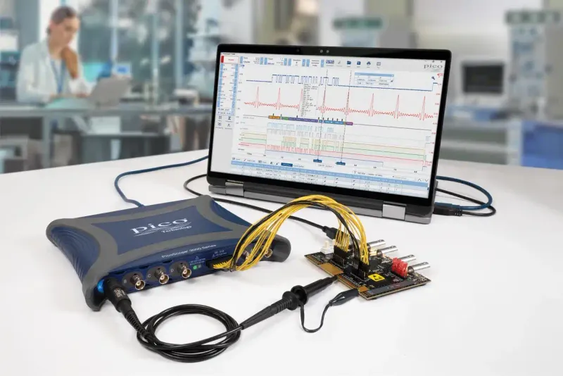 PicoScope 3403D MSO for CAN physical layer validation