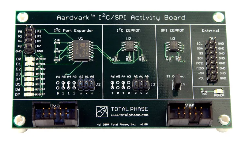 I2C/SPI Activity Board